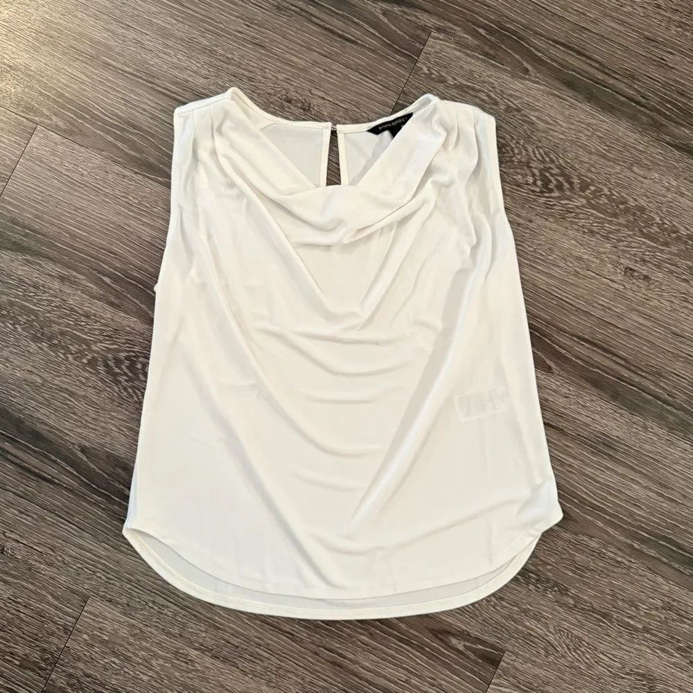 Banana Republic Sleveeless Draped Neck Top